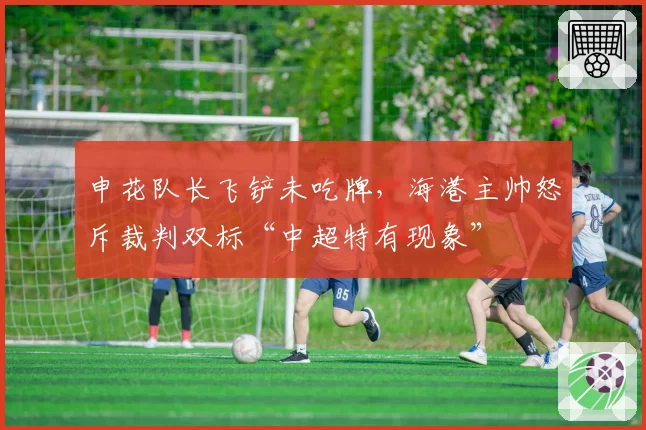 申花队长飞铲未吃牌，海港主帅怒斥裁判双标“中超特有现象”